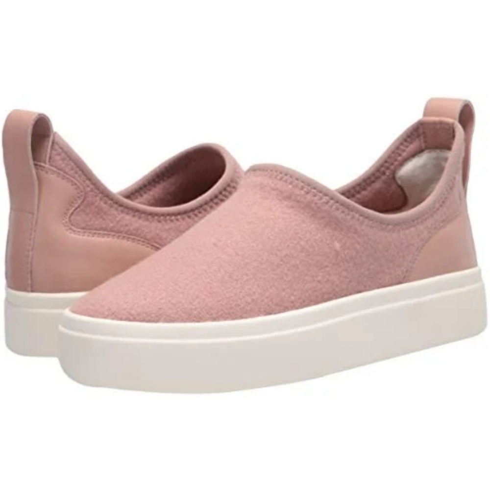 LUCKY BRAND Wool & Leather Slip On Sneakers Tauve 8.5 M BNWT SO $90